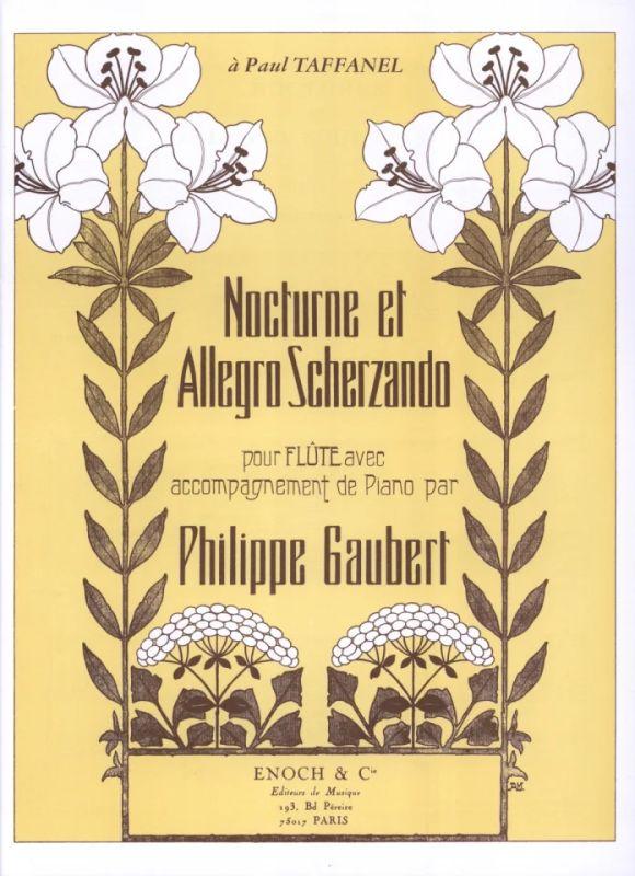 Nocturne et Allegro Scherzando, Philippe GAUBERT | Suono Flauti