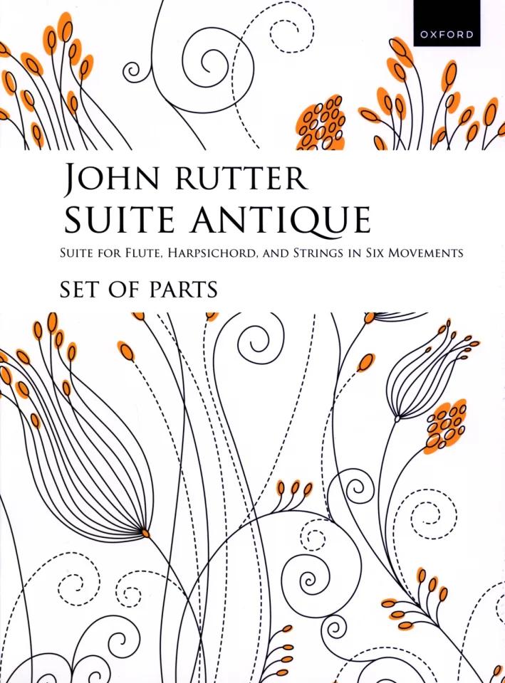 Suite Antique, John Rutter - Flute Harpsichord and Strings, SET OF PARTS | Suono Flauti