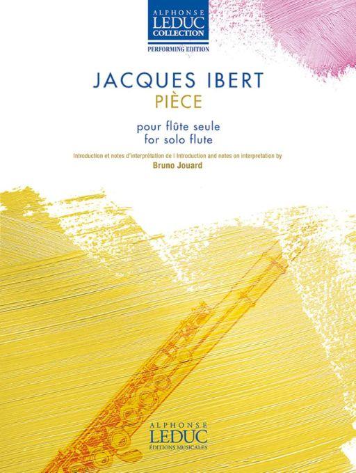 Pièce pour flûte seule, Notes d'interprétation de Bruno Jouard - Jacques Ibert | Suono Flauti