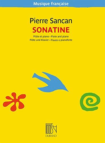Sonatine, flûte et piano - Pierre Sancan | Suono Flauti