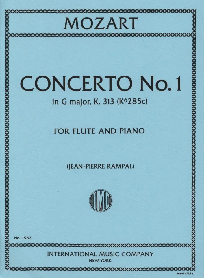 Concerto N. 1 Sol K 313 (Rampal) - Wolfgang Amadeus Mozart | Suono Flauti