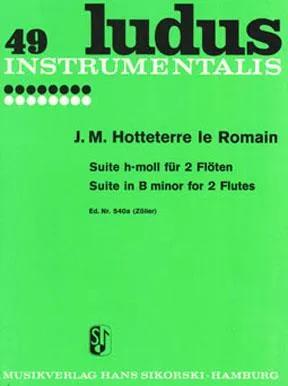 Suite in B minor - Suite h-moll für 2 Flöten, for 2 Flutes. ludus instrumentalis 049 - Jacques-Martin Hotteterre | Suono Flauti